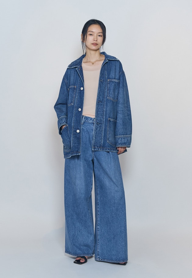 【予約】＜NEEDBY heritage&times;1er Arrondissement＞【別注】デニムパンツ"Charlotte" 詳細画像 Indigo 10