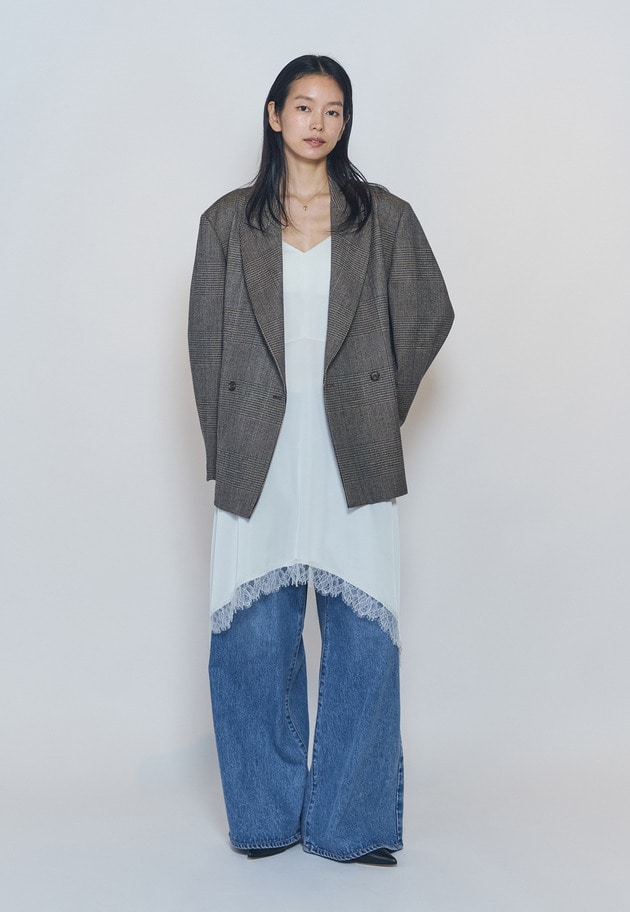 【予約】＜NEEDBY heritage&times;1er Arrondissement＞【別注】デニムパンツ"Charlotte" 詳細画像 Indigo 11