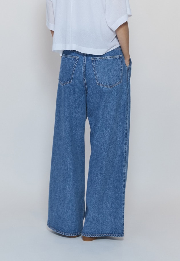 【予約】＜NEEDBY heritage&times;1er Arrondissement＞【別注】デニムパンツ"Charlotte" 詳細画像 Indigo 3