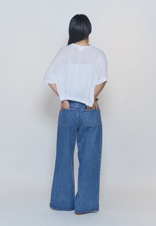 【予約】＜NEEDBY heritage&times;1er Arrondissement＞【別注】デニムパンツ"Charlotte" 詳細画像 Indigo 6