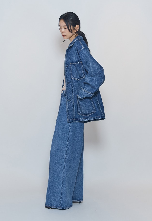 【予約】＜NEEDBY heritage&times;1er Arrondissement＞【別注】カバーオール"Colette" 詳細画像 Indigo 7