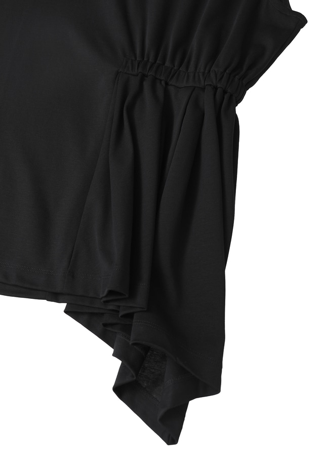 コットンポンチアシメトップス 詳細画像 Black 15