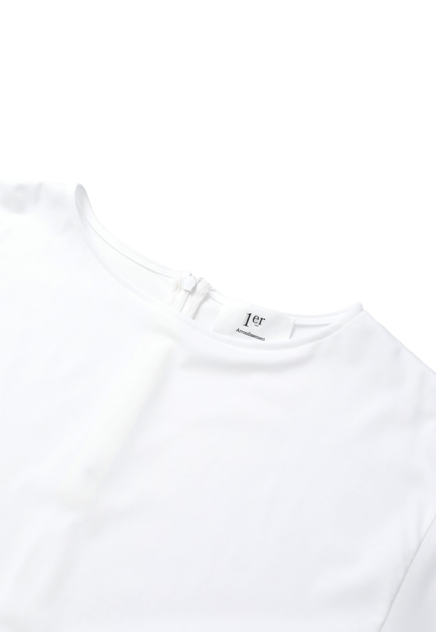 クリアー天竺フォルムTシャツ 詳細画像 Offwhite 13