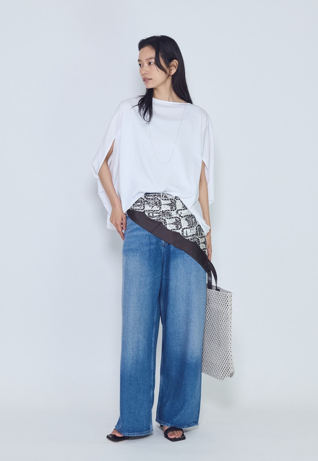 クリアー天竺フォルムTシャツ 詳細画像 Offwhite 4