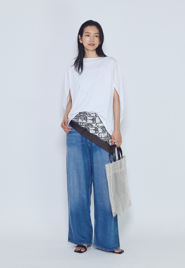 クリアー天竺フォルムTシャツ 詳細画像 Offwhite 5