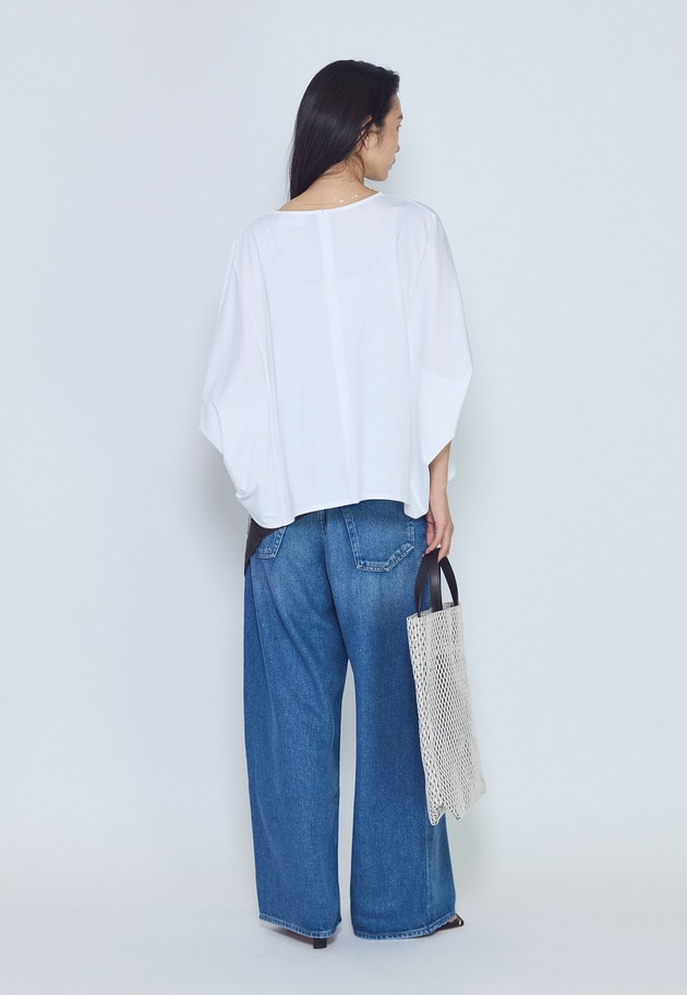 クリアー天竺フォルムTシャツ 詳細画像 Offwhite 8