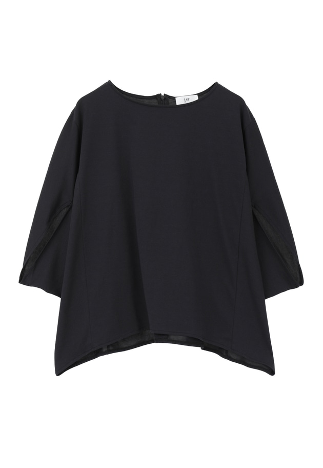 クリアー天竺フォルムTシャツ 詳細画像 Black 11
