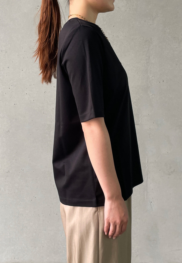 スーピマポンチコンパクトＴシャツ 詳細画像 Black 2