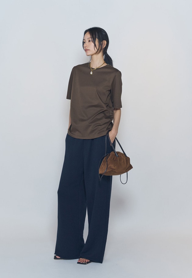 スーピマポンチコンパクトＴシャツ 詳細画像 Brown 4