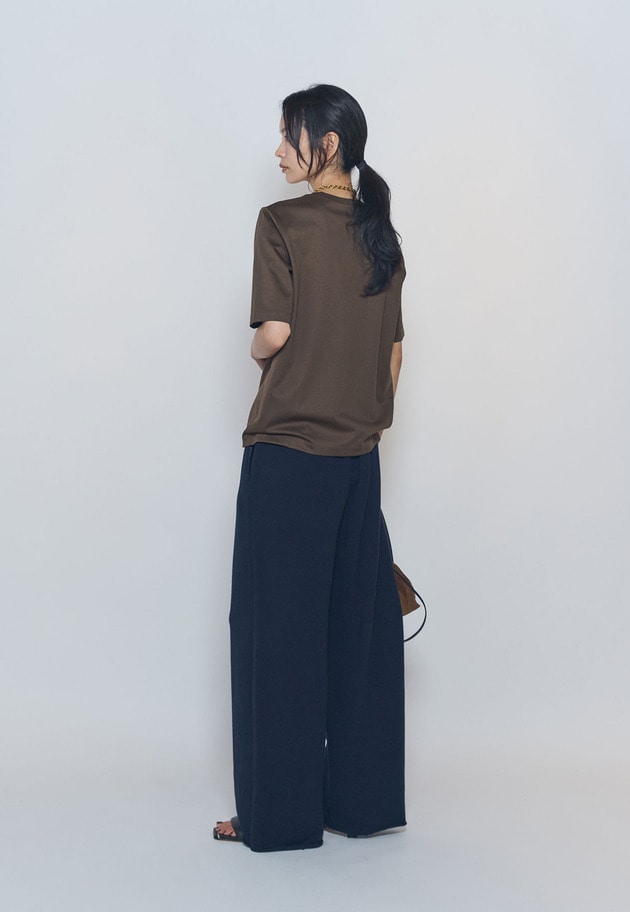 スーピマポンチコンパクトＴシャツ 詳細画像 Brown 5