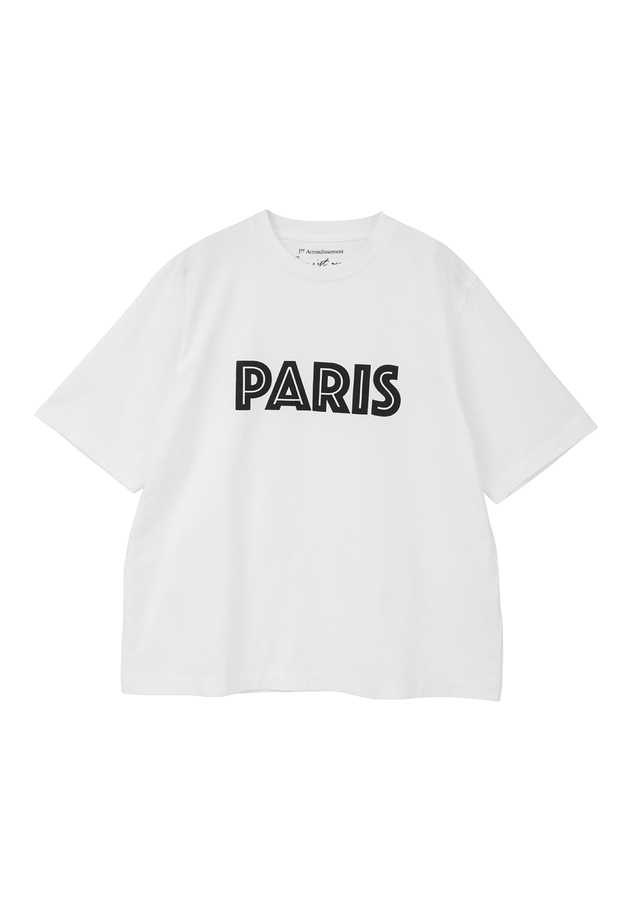 プリントTシャツ&rdquo;PARIS&rdquo; 詳細画像 Offwhite 11