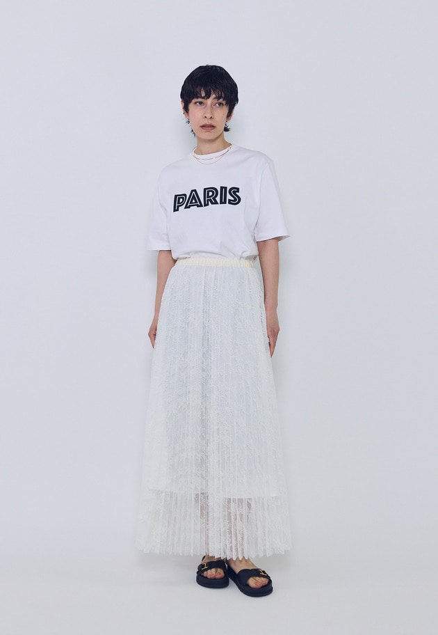 【予約】プリントTシャツ&rdquo;PARIS&rdquo; 詳細画像 Offwhite 7