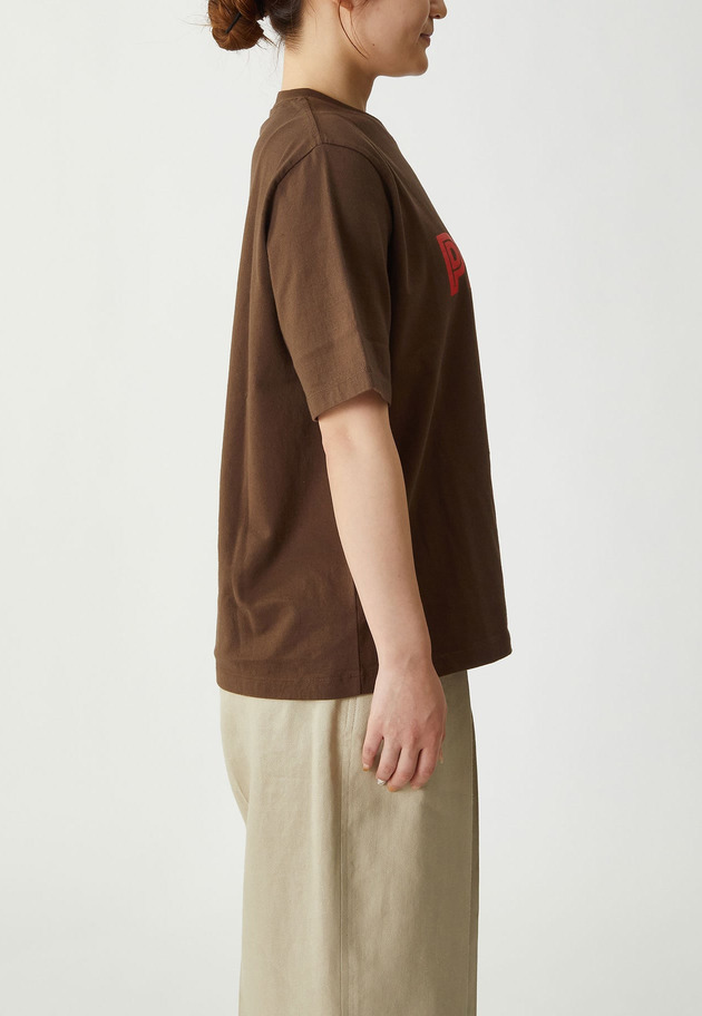 【予約】プリントTシャツ&rdquo;PARIS&rdquo; 詳細画像 Brown 2