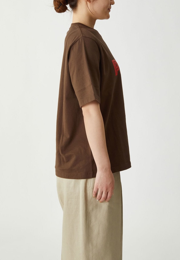 プリントTシャツ&rdquo;PARIS&rdquo; 詳細画像 Brown 9