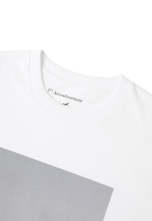 USコットン " SEINE"プリントTシャツ 詳細画像 Offwhite 13