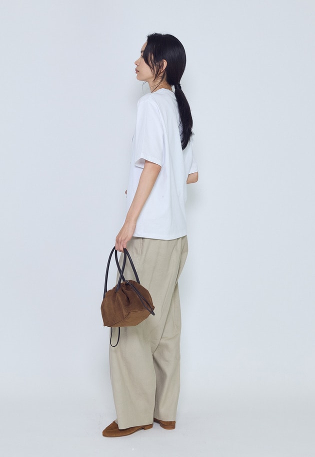 【予約】USコットン " SEINE"プリントTシャツ 詳細画像 Offwhite 9