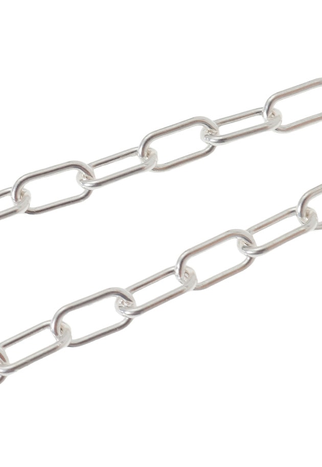 ＜YVETTE（イヴェット）＞スクエアチェーンネックレス 詳細画像 Silver 6
