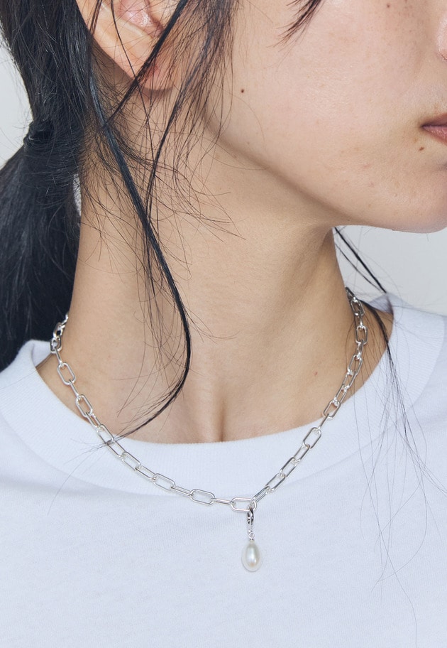＜YVETTE（イヴェット）＞別注パールチャーム 詳細画像 Silver 1