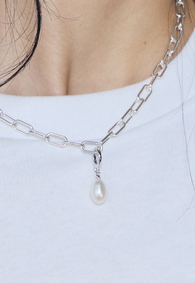 ＜YVETTE（イヴェット）＞別注パールチャーム 詳細画像 Silver 2