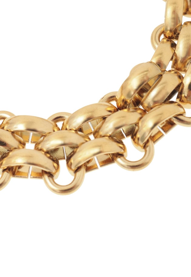 ＜MERAKI（メラキ）＞バンドチェーンブレスレット 詳細画像 Gold 5