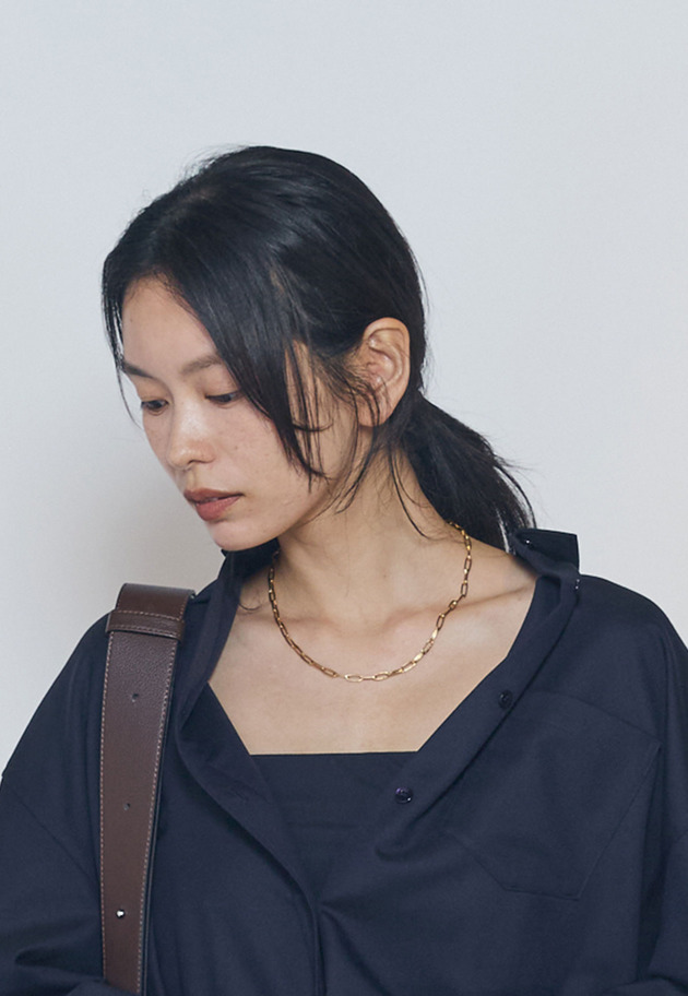 ＜SHUU（ シュウ）＞"奏 SOU"チェーンネックレス 詳細画像 Gold 3