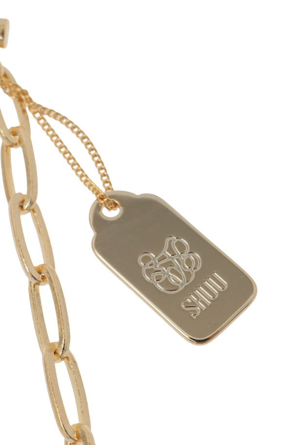＜SHUU（ シュウ）＞"奏 SOU"チェーンネックレス 詳細画像 Gold 9