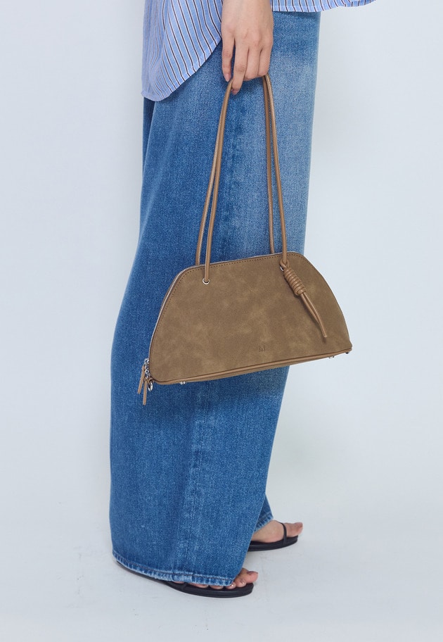 【予約】＜＆MyuQ (アンドミューク)＞"HACO"ショルダーバッグ 詳細画像 Sand beige 1