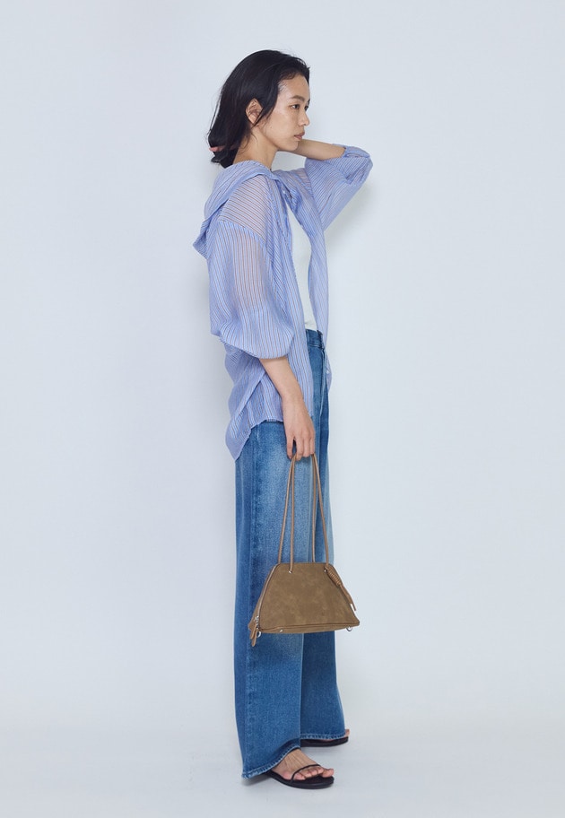 【予約】＜＆MyuQ (アンドミューク)＞"HACO"ショルダーバッグ 詳細画像 Sand beige 3