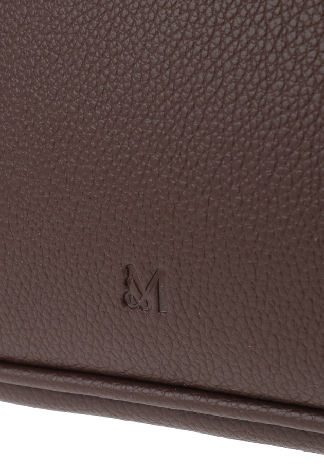 ＜＆MyuQ (アンドミューク)＞"HACO"ショルダーバッグ 詳細画像 Dark brown 15