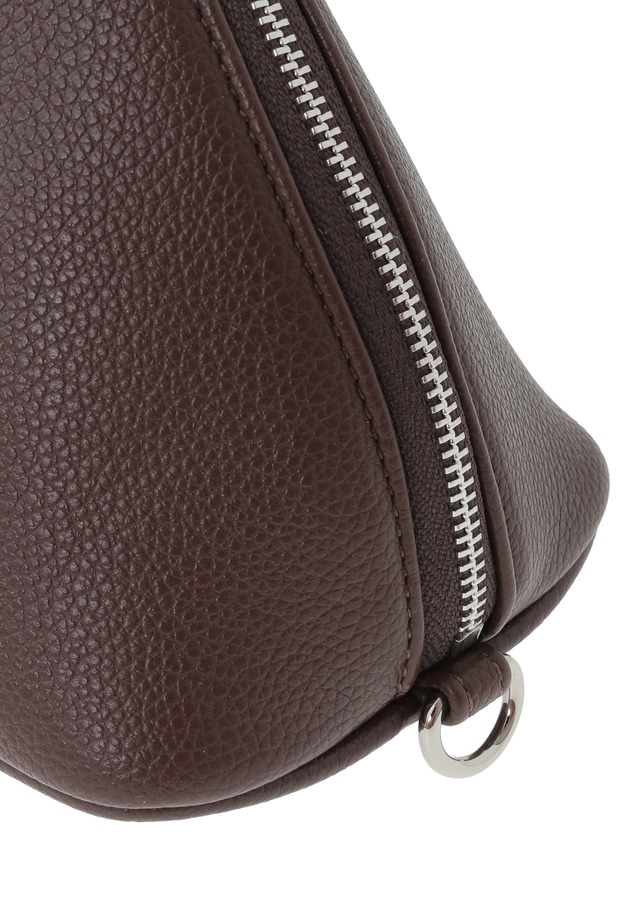 ＜＆MyuQ (アンドミューク)＞"HACO"ショルダーバッグ 詳細画像 Dark brown 16