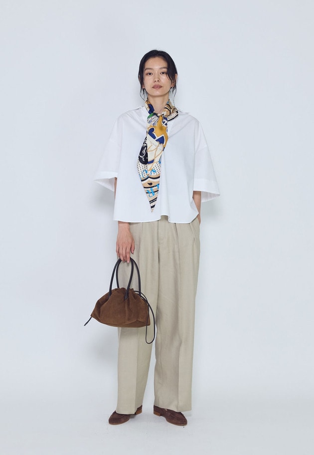 ＜MARY AL TERNA (メアリ オル ターナ)＞別注"WRING"ハンドバッグ 詳細画像 Brown 3