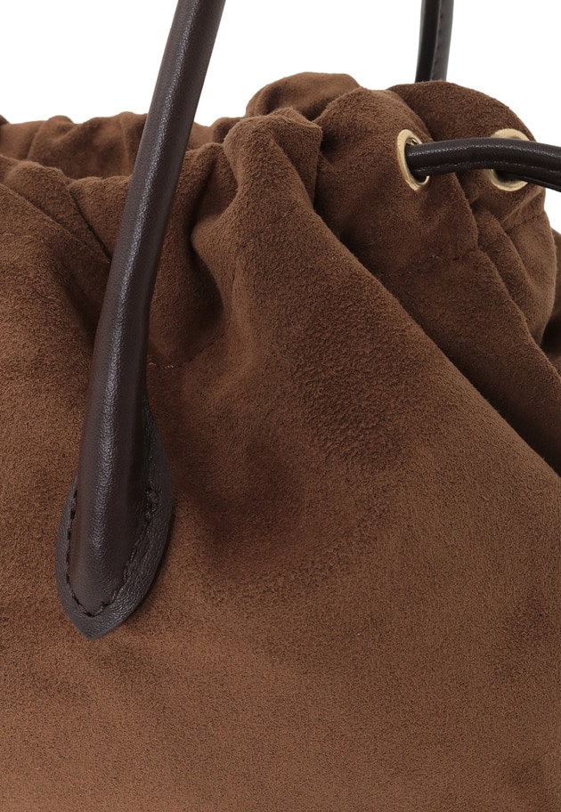 ＜MARY AL TERNA (メアリ オル ターナ)＞別注"WRING"ハンドバッグ 詳細画像 Brown 7