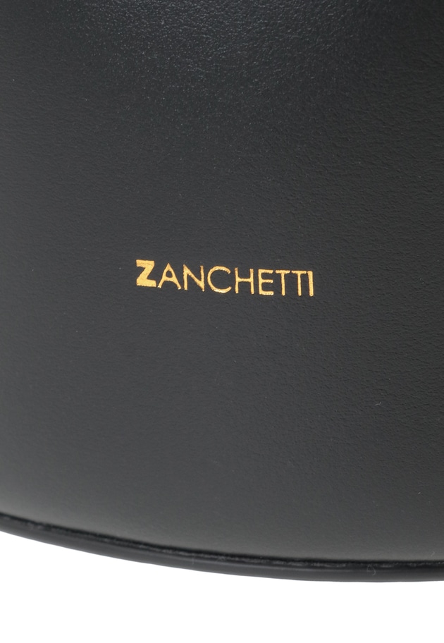＜ZANCHETTI (ザンケッティ)＞バケットバッグ 詳細画像 Black 15