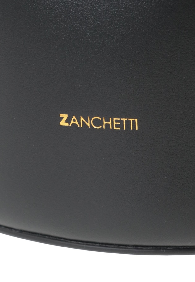 ＜ZANCHETTI (ザンケッティ)＞バケットバッグ 詳細画像 Black 5