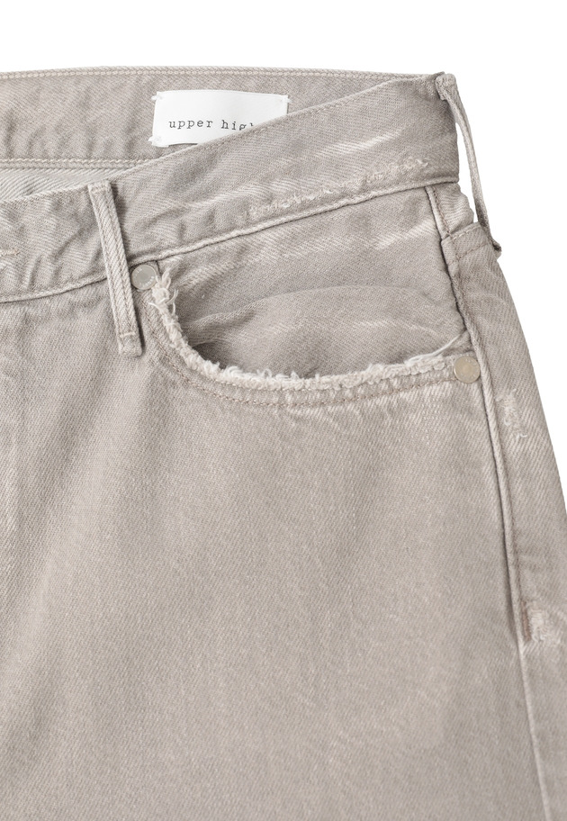 ＜upper hights / アッパーハイツ＞"THE LAUREN"デニムパンツ 詳細画像 Light gray 13