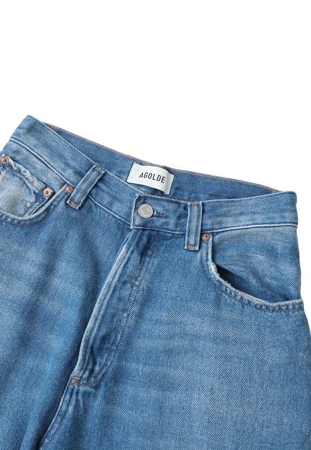 ＜AGOLDE （エーゴールドイー）＞"ROUNDED BAGGY"デニムパンツ 詳細画像 Blue 13