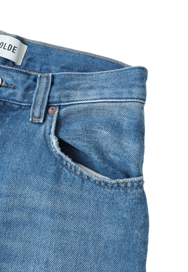＜AGOLDE （エーゴールドイー）＞"ROUNDED BAGGY"デニムパンツ 詳細画像 Blue 15