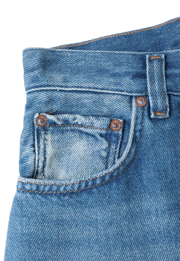 ＜AGOLDE （エーゴールドイー）＞"ROUNDED BAGGY"デニムパンツ 詳細画像 Blue 16