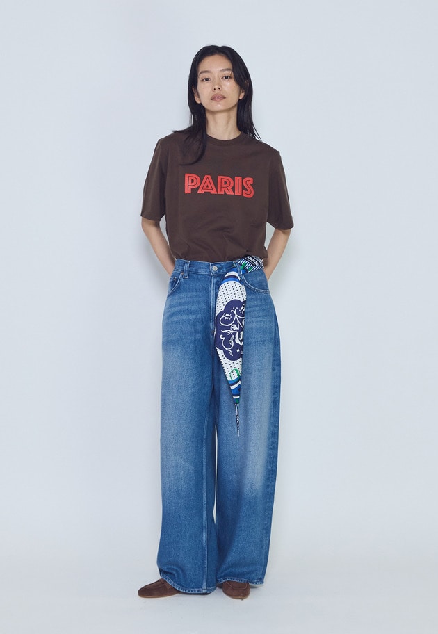 【予約】＜AGOLDE （エーゴールド―イー）＞"ROUNDED BAGGY"デニムパンツ 詳細画像 Blue 7