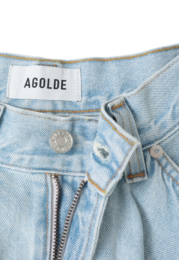 ＜AGOLDE （エーゴールドイー）＞"OTTO"デニムスカート 詳細画像 Blue 14