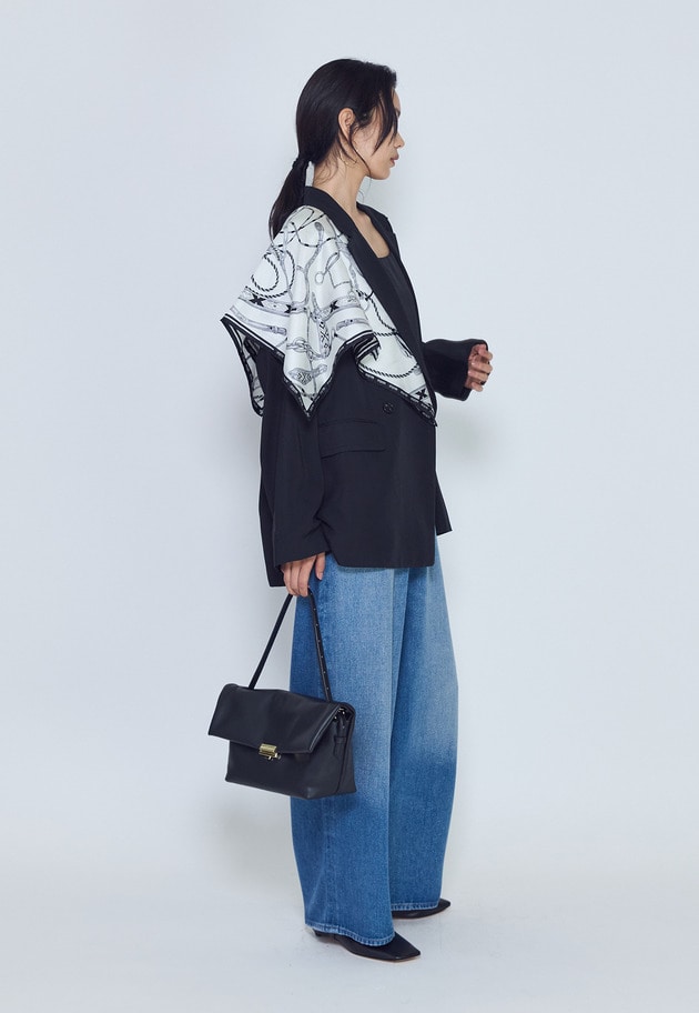 ＜manipuri (マニプリ)＞ネイティブビットスカーフ 詳細画像 Offwhite 4