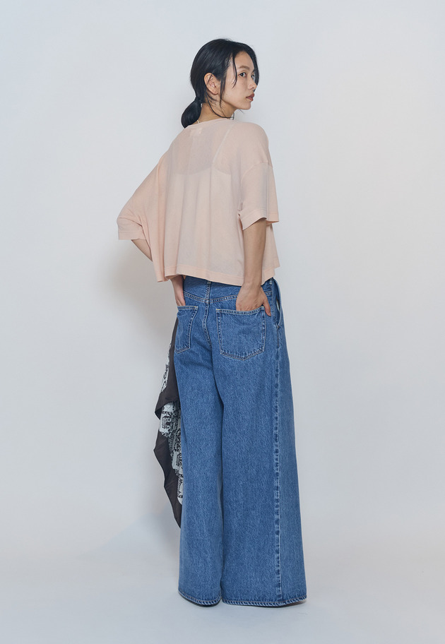 ＜upper hights / アッパーハイツ＞"SHORELINE WIDE TEE"カットソー 詳細画像 Pink 6