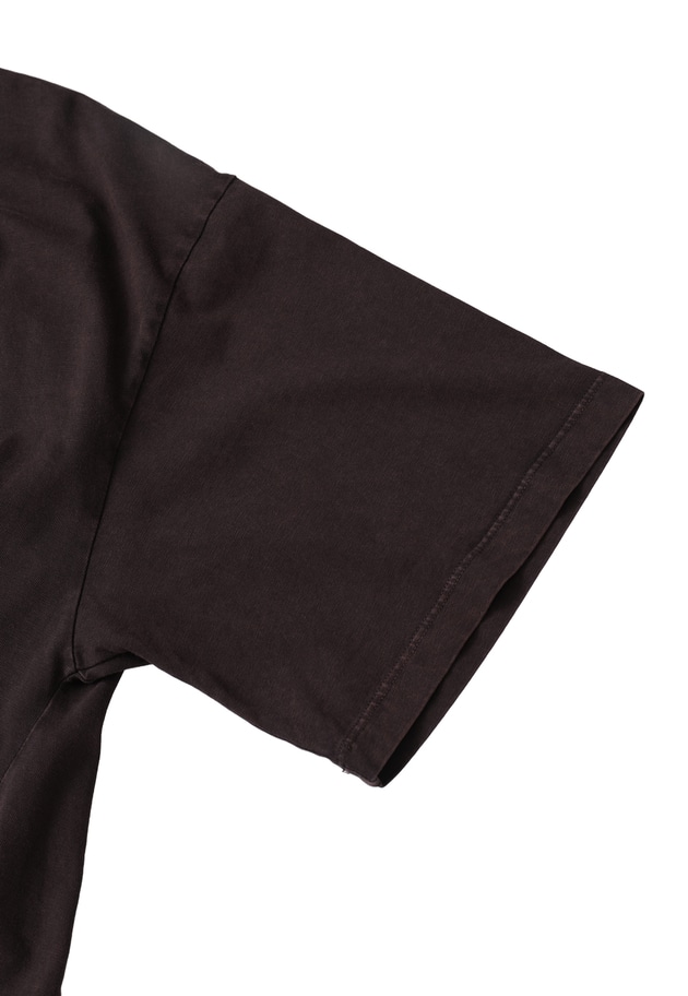 ＜AGOLDE （エーゴールドイー）＞"THEO"Tシャツ  詳細画像 Brown 16