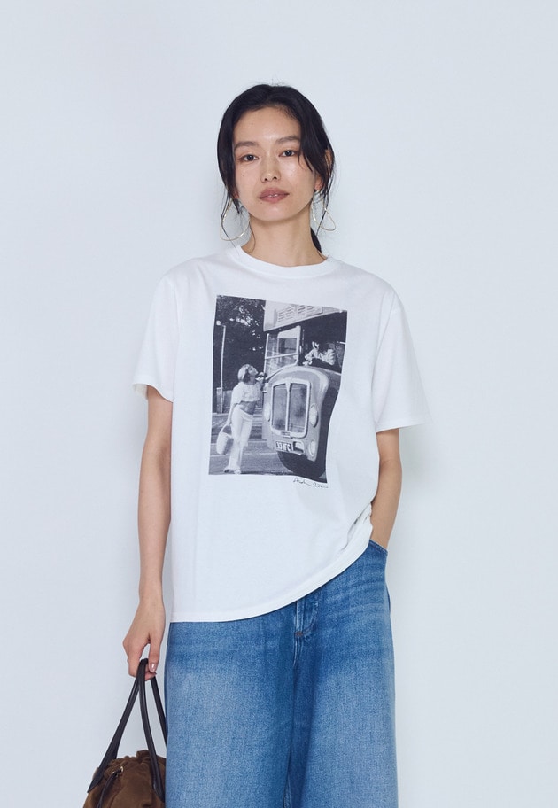 【予約】＜COUTURE D'ADAM（クチュール ド アダム）＞T-シャツ③（White） 詳細画像 White 2