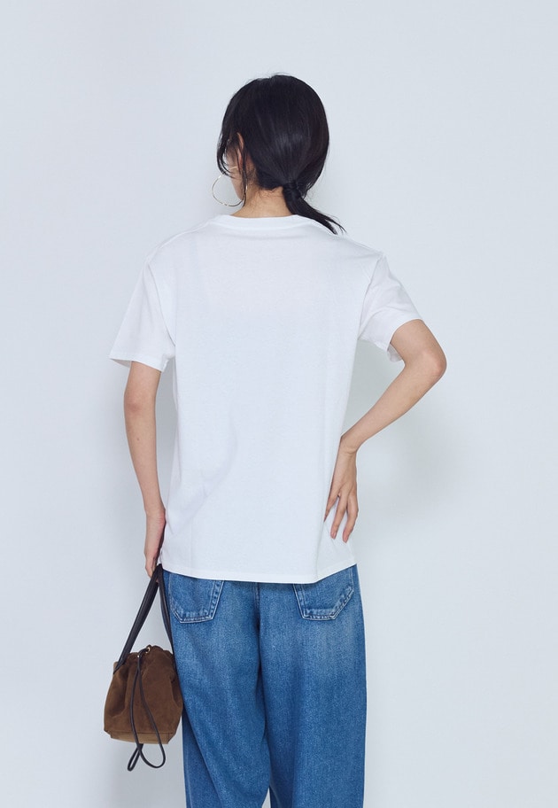 【予約】＜COUTURE D'ADAM（クチュール ド アダム）＞T-シャツ③（White） 詳細画像 White 3
