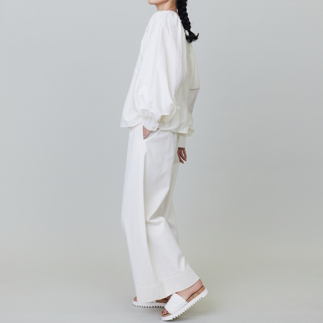 SILK LINEN SHEER SHIRT シルクリネンシアーシャツ - 通販 - hydro