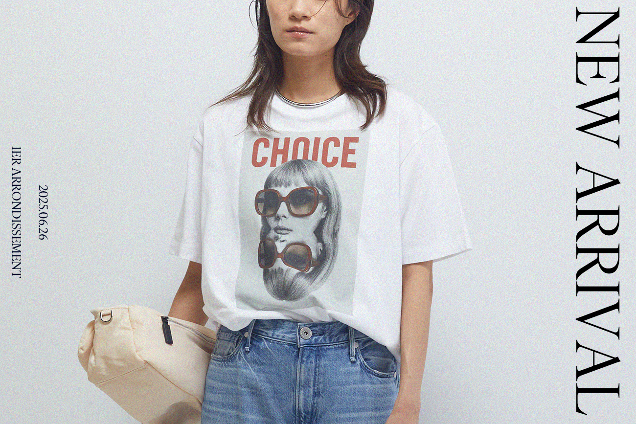 NEW ARRIVAL | キャッチ―なロゴTシャツや「HAIKURE」デニムなど多数！