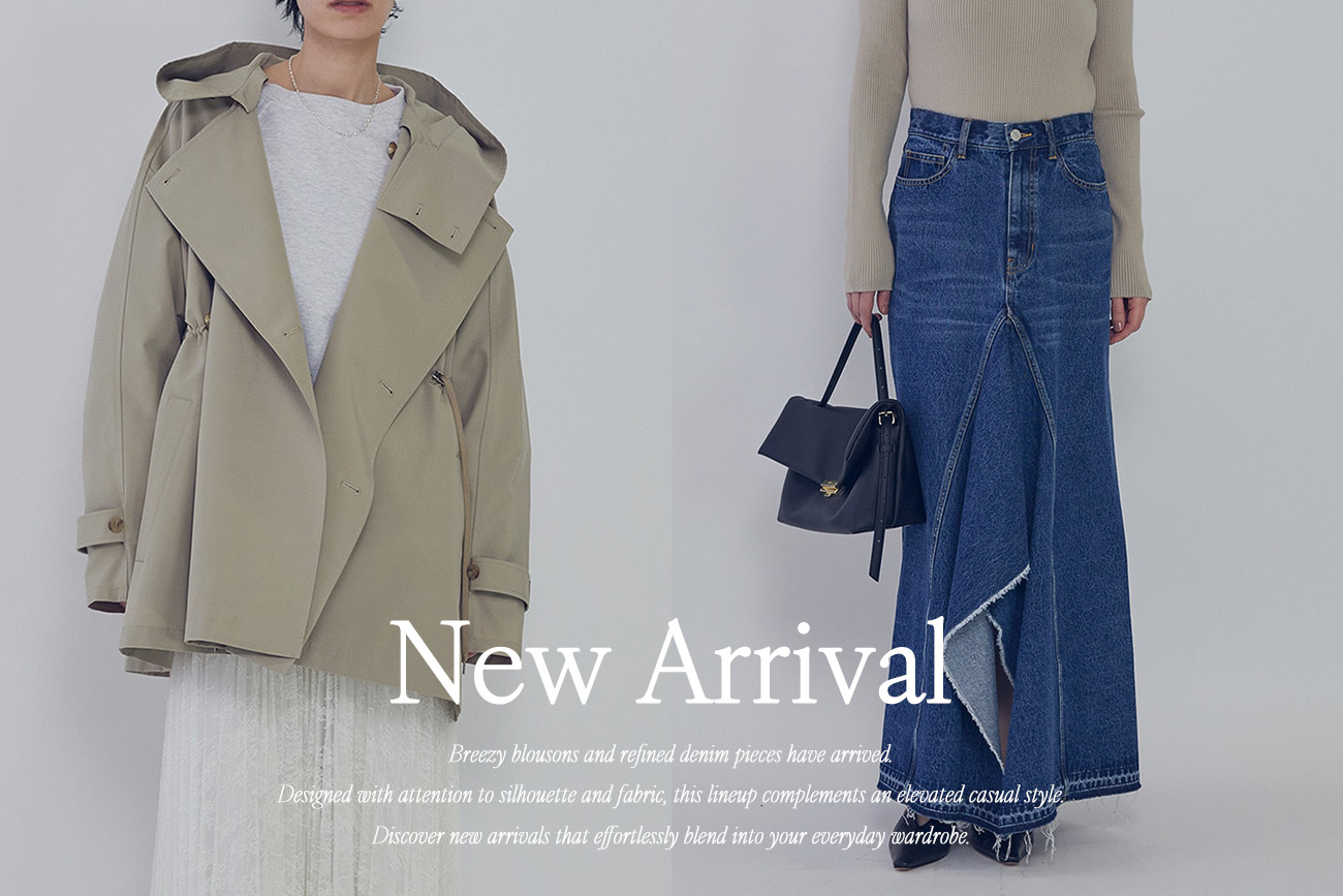 【NEW IN】VACHEMENTやデニムアイテムが多数登場！