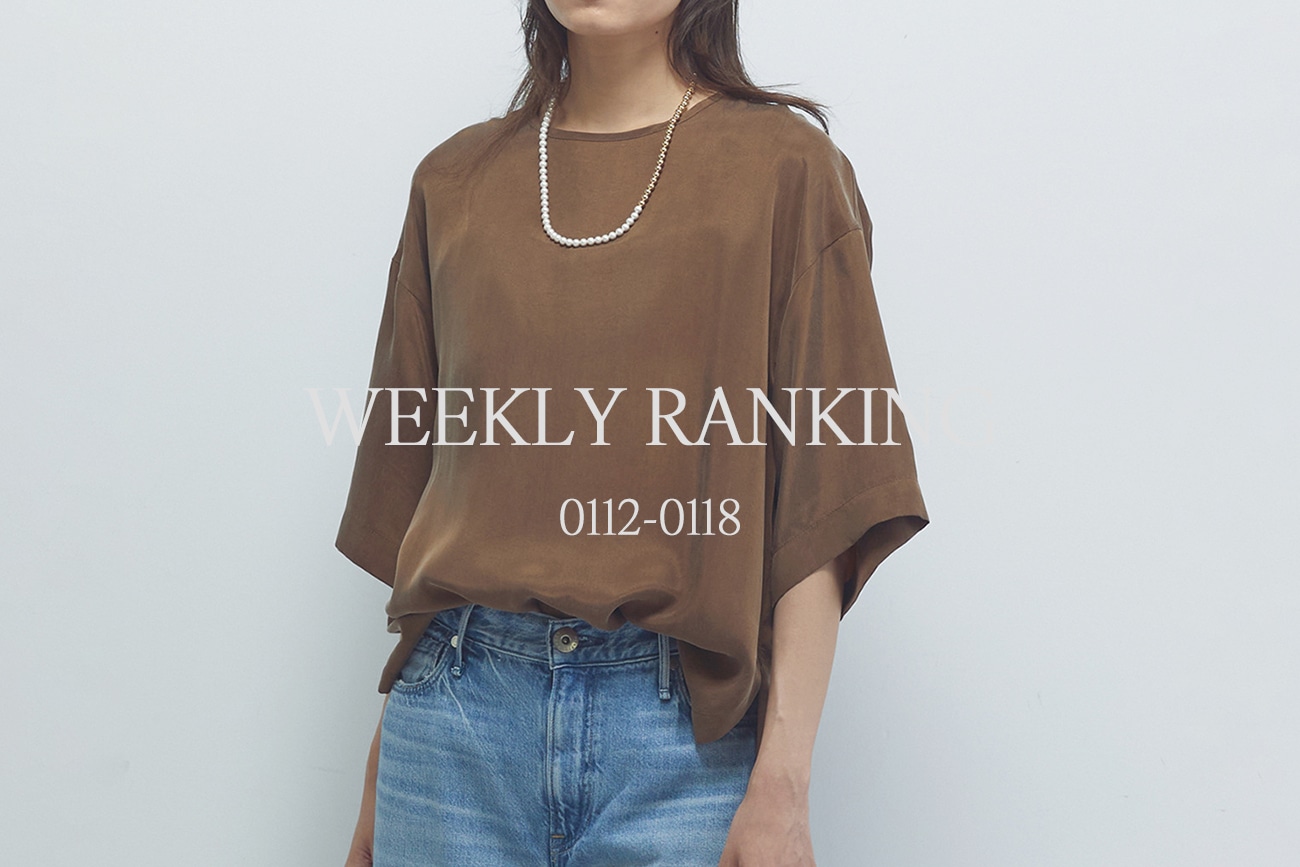 先週の人気アイテムランキング
