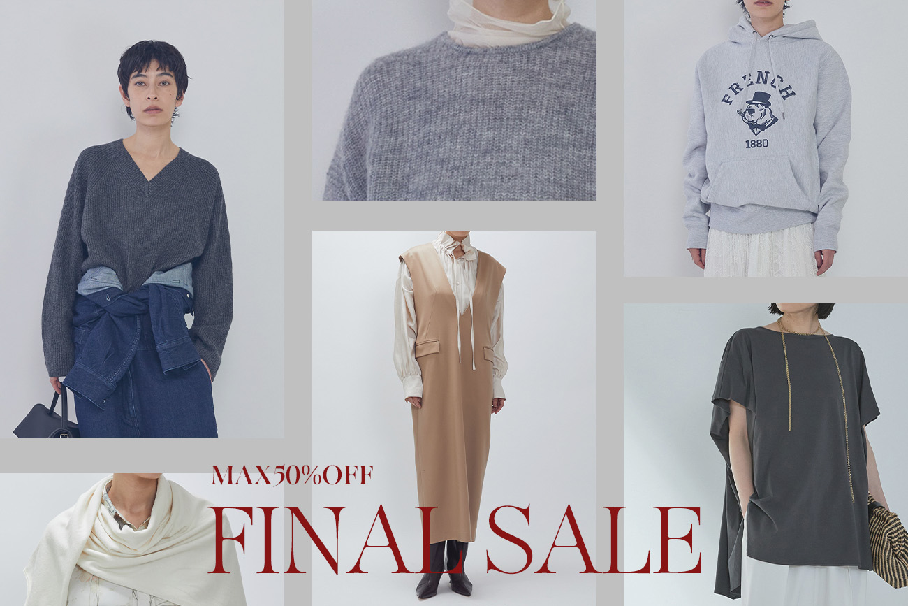 【1/26-】FINAL SALE START！